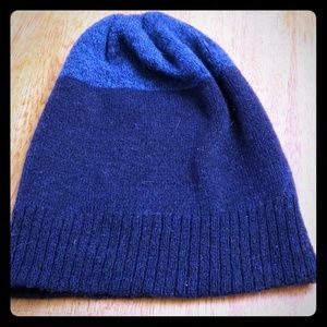 Navy blue beanie